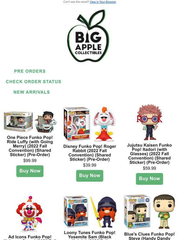 New York Comic Con Exclusives Now Available for Pre-Order