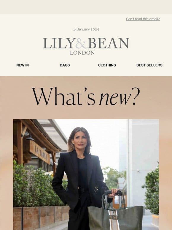 New at Lily & Bean: The Egerton Collection & more