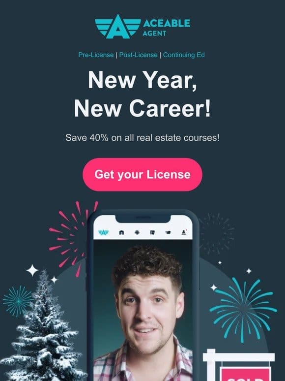 New year， new career: Save 40% on your dream job in 2024!
