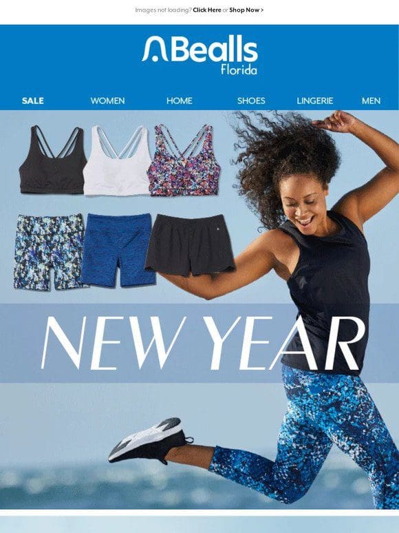 New year， new gear! Champion for men & women， on sale now