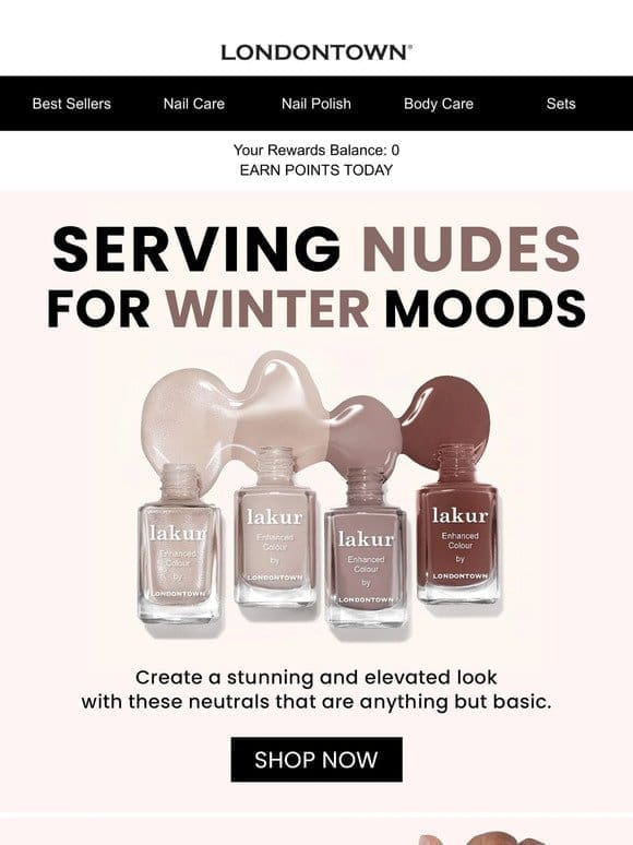 Nudes for Winter Moods