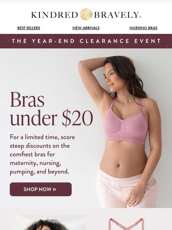 OMG， guess what! Bras under $20!