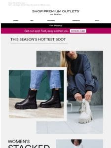 ON SALE: Stacked Boots