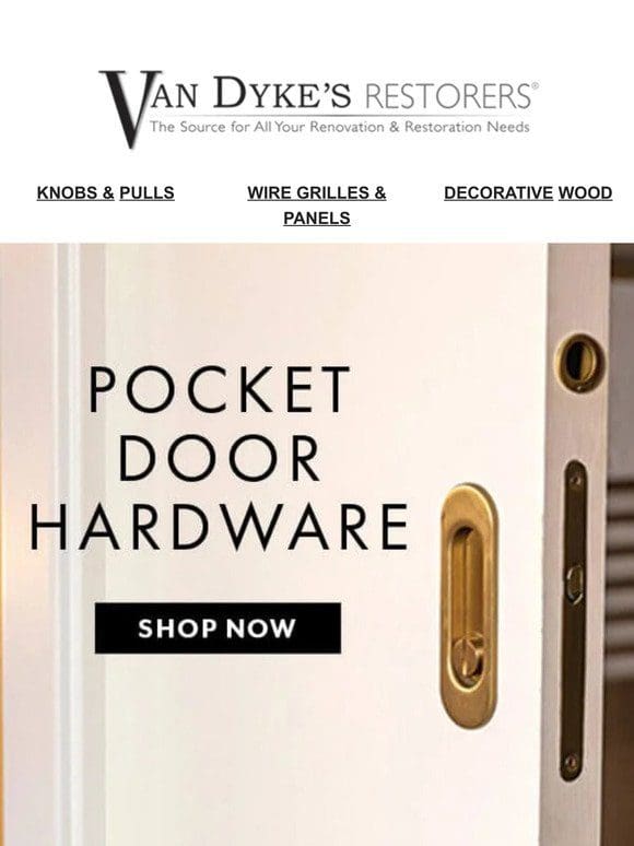 On-Trend & Space-Saving Pocket Doors