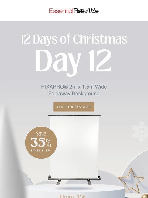 On the 12th Day of Christmas…