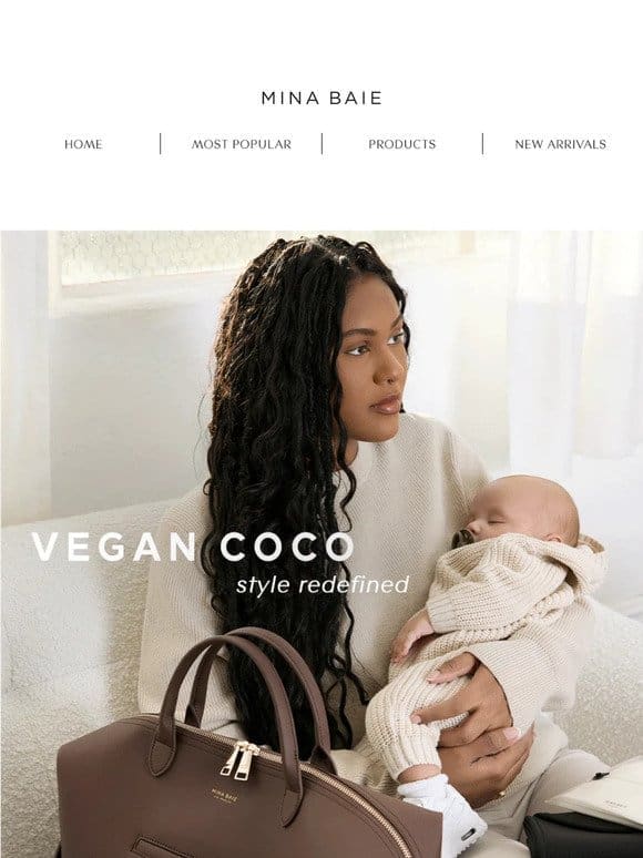 One Day Away—Vegan Leather Coco