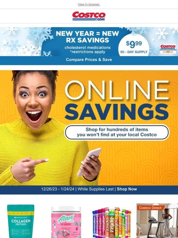 Online Savings You Won’t Want to Miss!