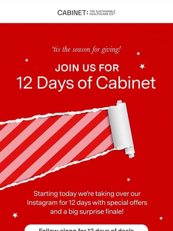 Open for 12 days of deals