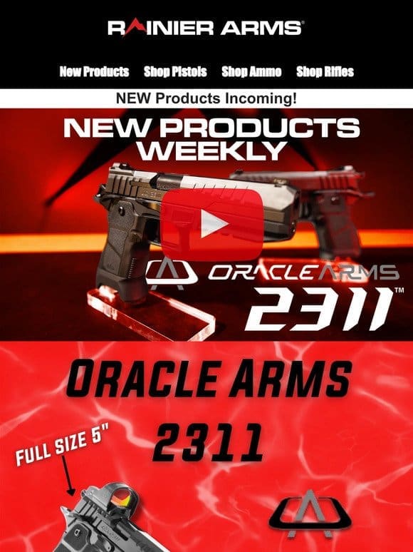 Oracle Arms 2311 Just Landed!