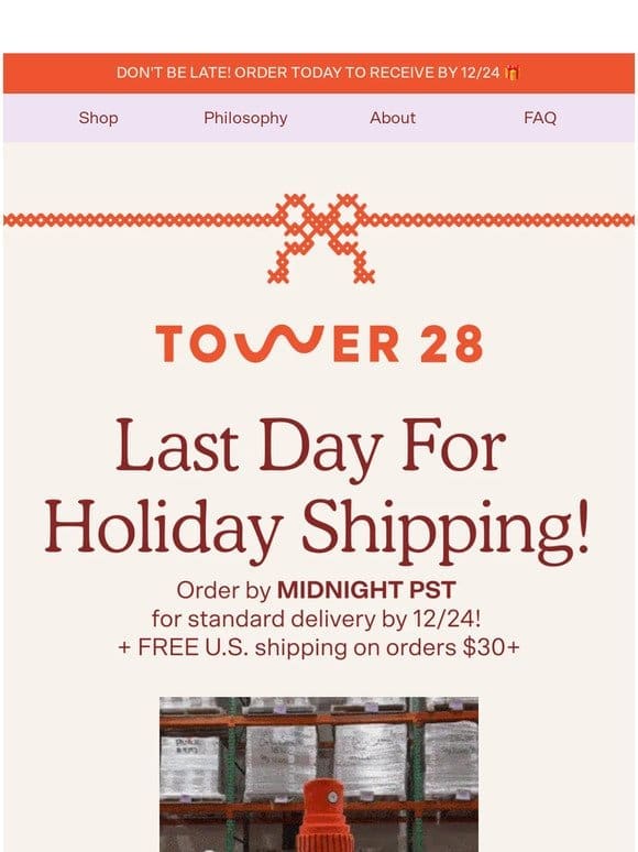 Order Today For Delivery By 12/24!