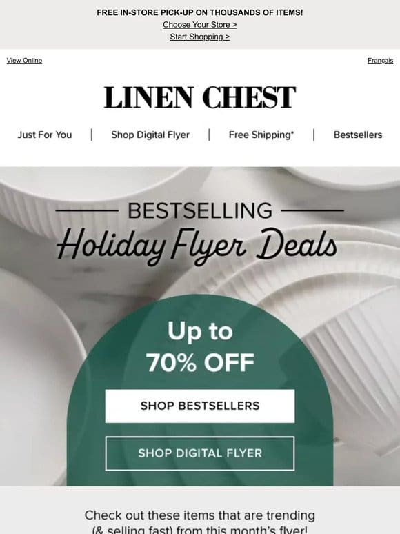 Our Best Holiday Flyer Deals UP TO 70% OFF >