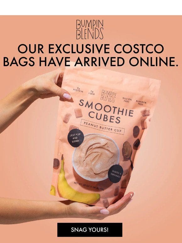 Our Exclusive Costco bags are finally available online!