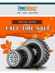 Our Fall Sale is here!