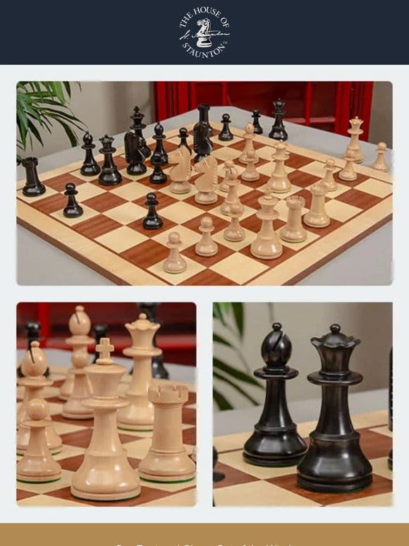 Our Featured Chess Set of the Week – The Argentina Series Chess Pieces – 4.0″ King