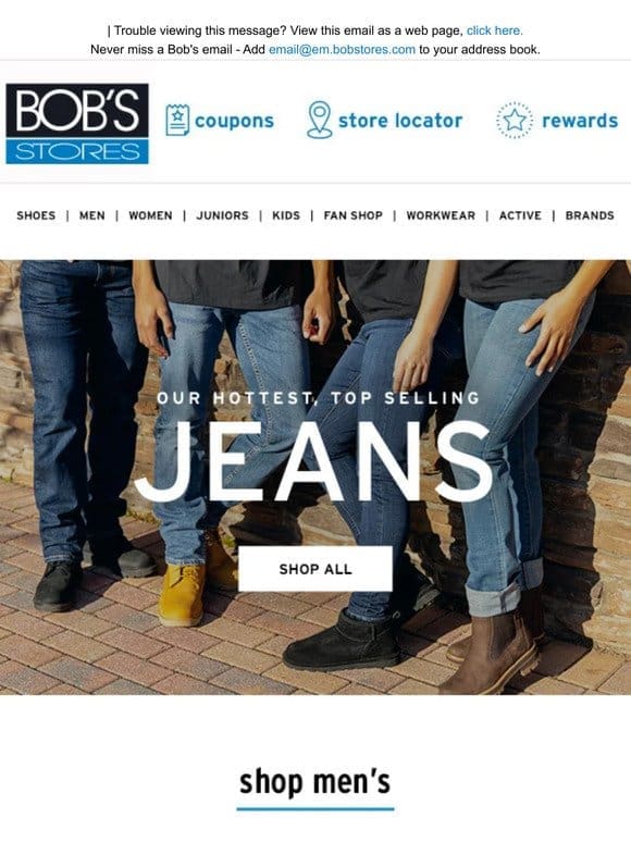 Our Hottest， Top Selling Jeans