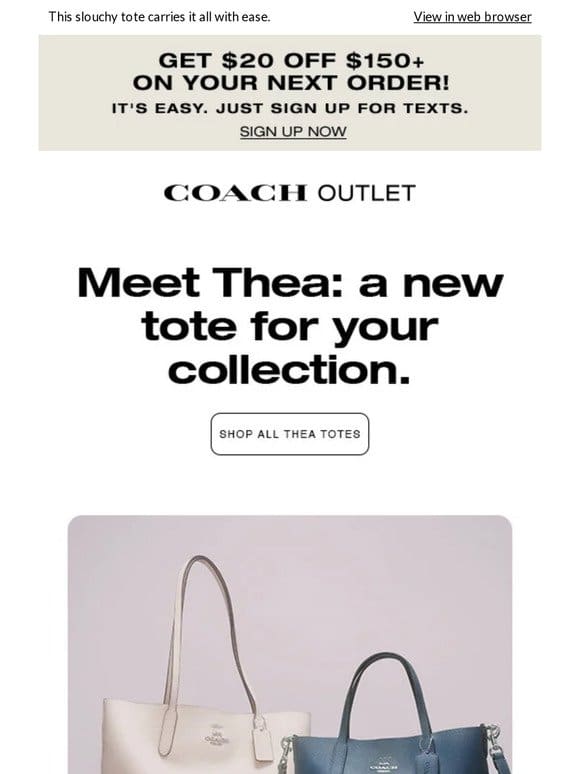 Our New Silhouette: Thea Just Dropped
