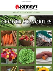 Our Top Products， Ranked by Growers