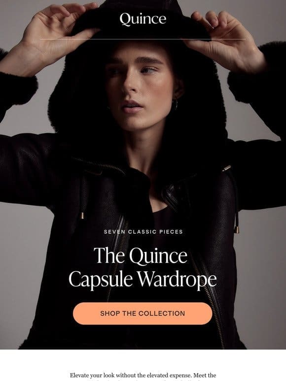 Our latest edit: the classic capsule wardrobe