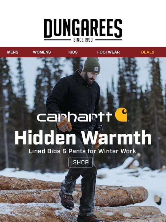 Outlast the Cold in this Featured Carhartt Gear