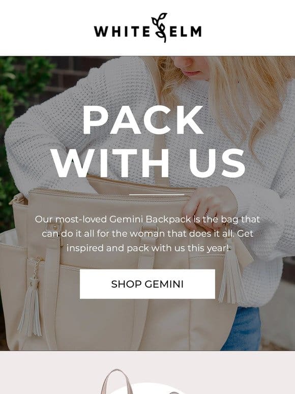 Pack the White Elm way with Gemini
