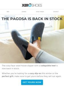 Pagosa is Back in Stock – The Cozy Slipper ☁️