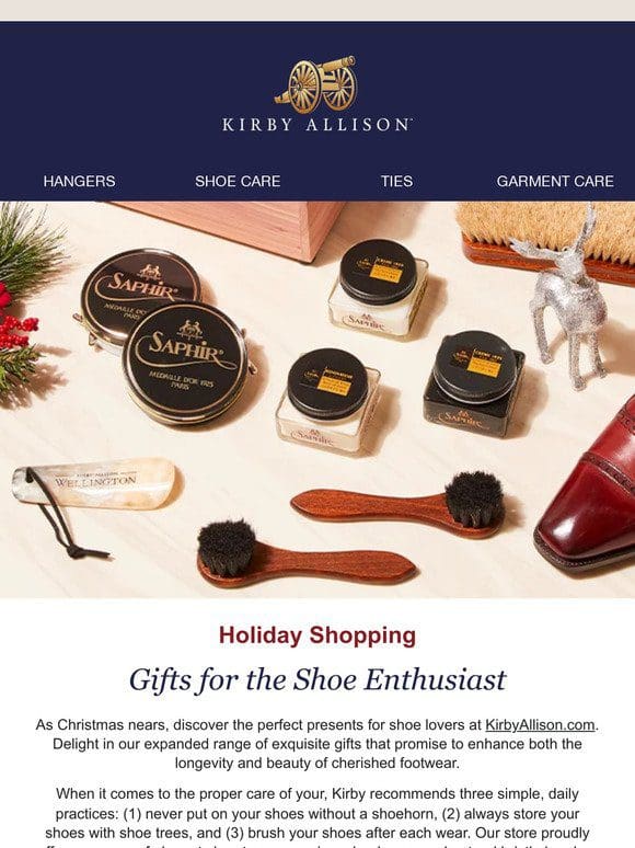 Perfect Gifts for the Shoe Enthusiast