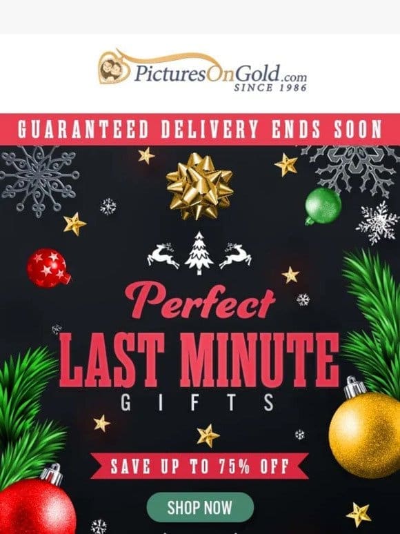 Perfect Last Minute Gifts!