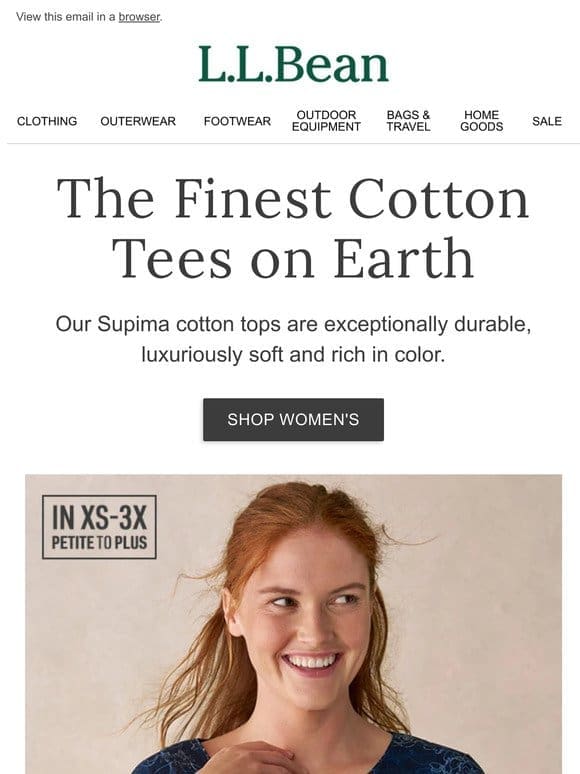 Pima Cotton Tees: Our Most-Loved Styles