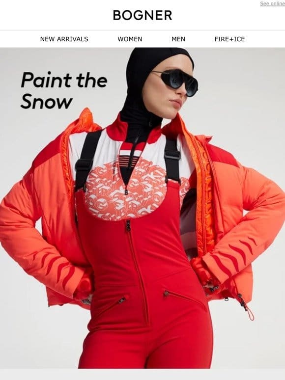 Power Colors for Skiing