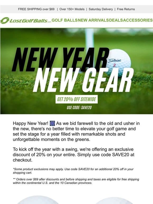 Price Drops on Pro V1 & More