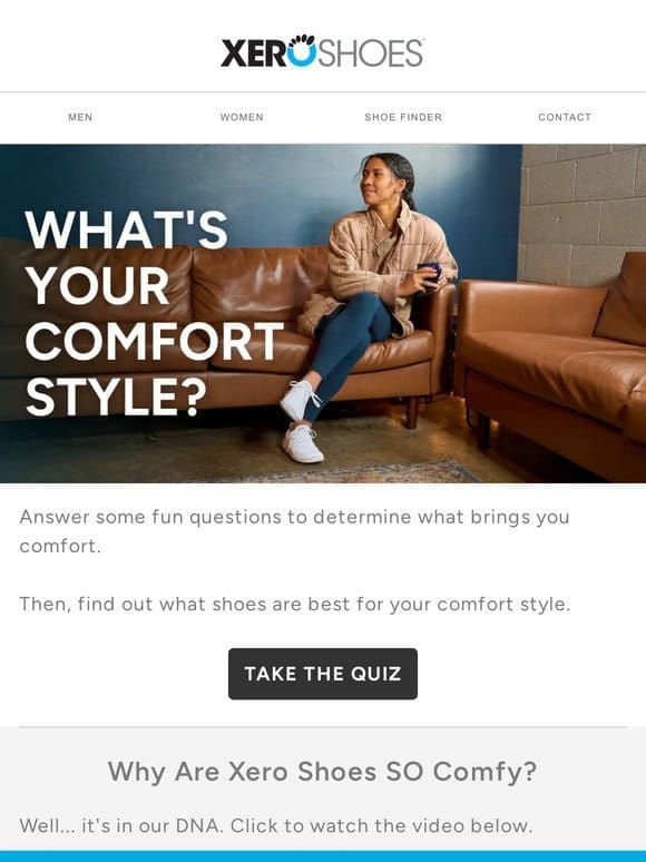Quiz Time: What’s Your Comfort Style?