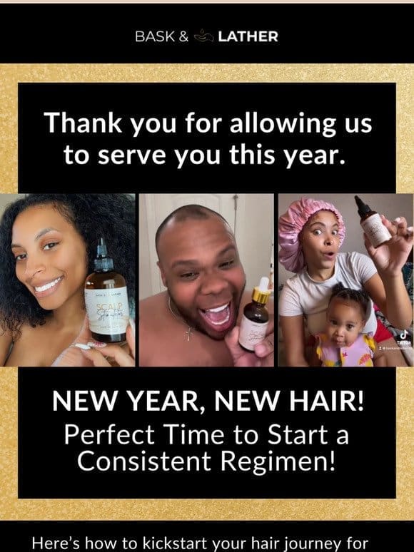 R.S.V.P To Healthy Hair this New Year