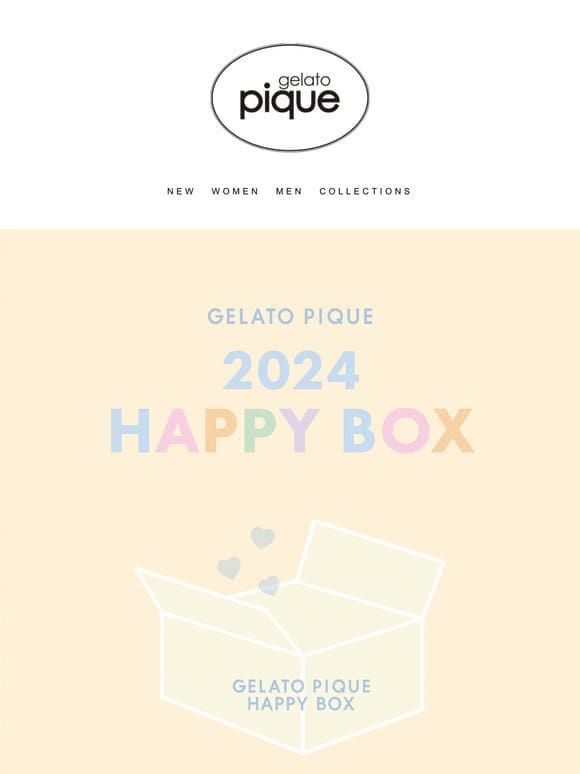 RESTOCKED   Gelato Pique Happy Box 2024