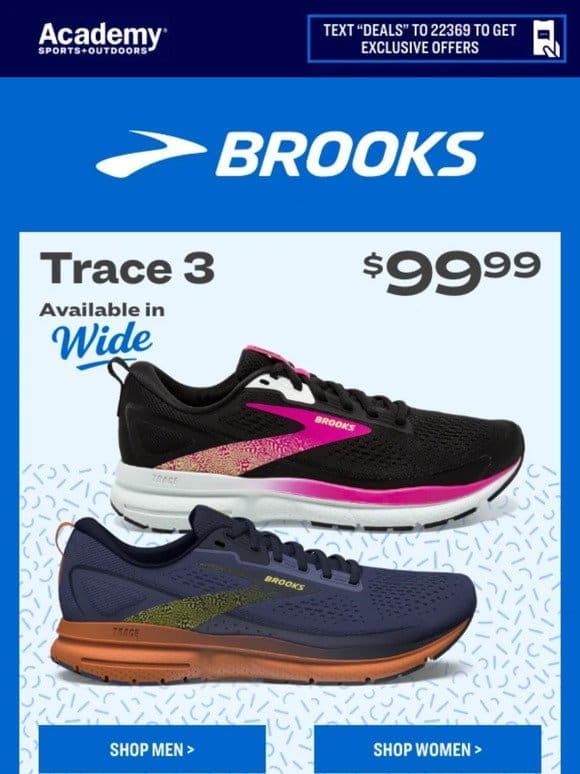 Race for Great Value on Brooks