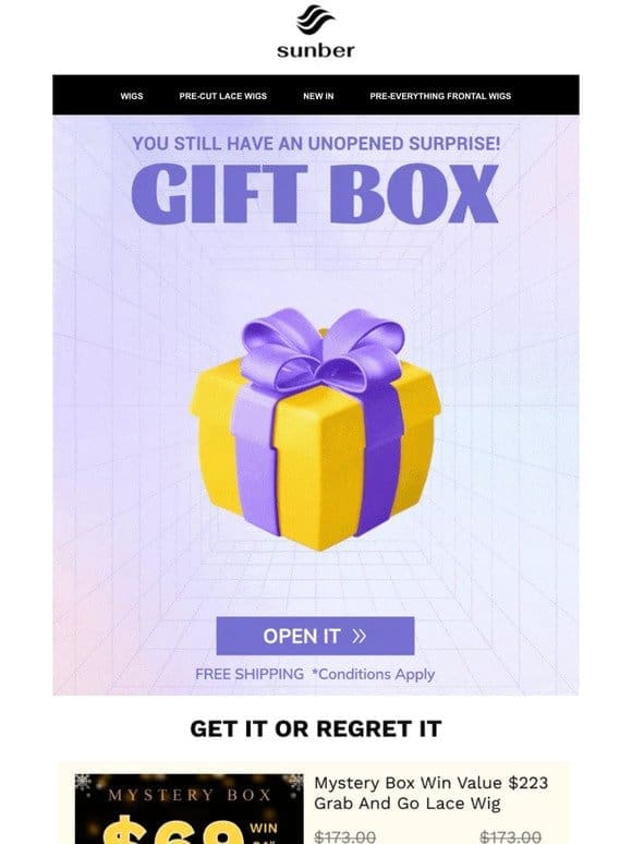 Re: You received a gift box!