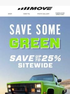 Ready to Save Some Green?
