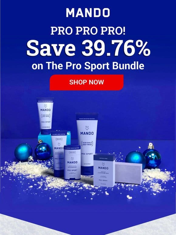 Ready to go all-pro? Save 39.76% on The Pro Sport Bundle