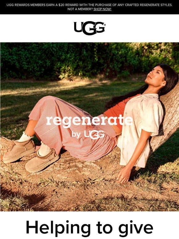 Regenerative fashion is *it*