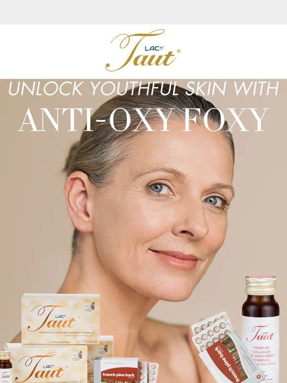Rejuvenate Your Skin With Anti-Oxy Foxy