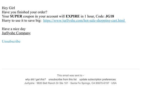 Reminder: The COUPON in your account will expire soon