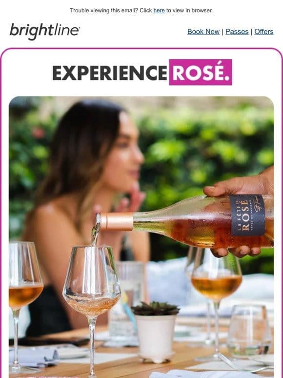 Ride to the Rosé Experience.
