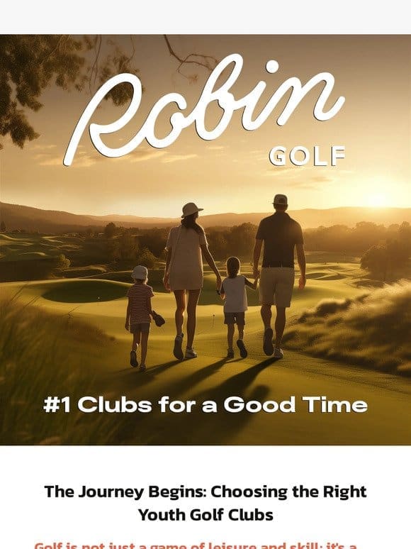 Robin Golf Clubs | Tips for Junior Golfers