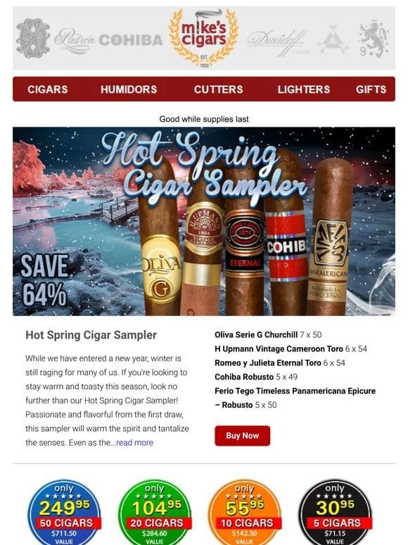 Rocky Patel New Year Celebration Deal!