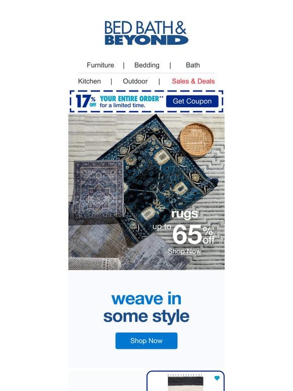 Rug Deals for Every Room? Better Be-Weave It