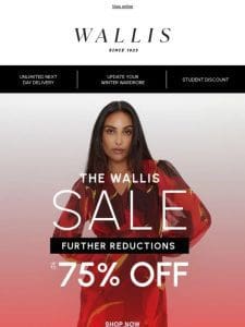 SALE Just got better- Now Up to 75% Off