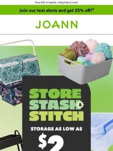 SALE: Storage as low as $2 NOW!
