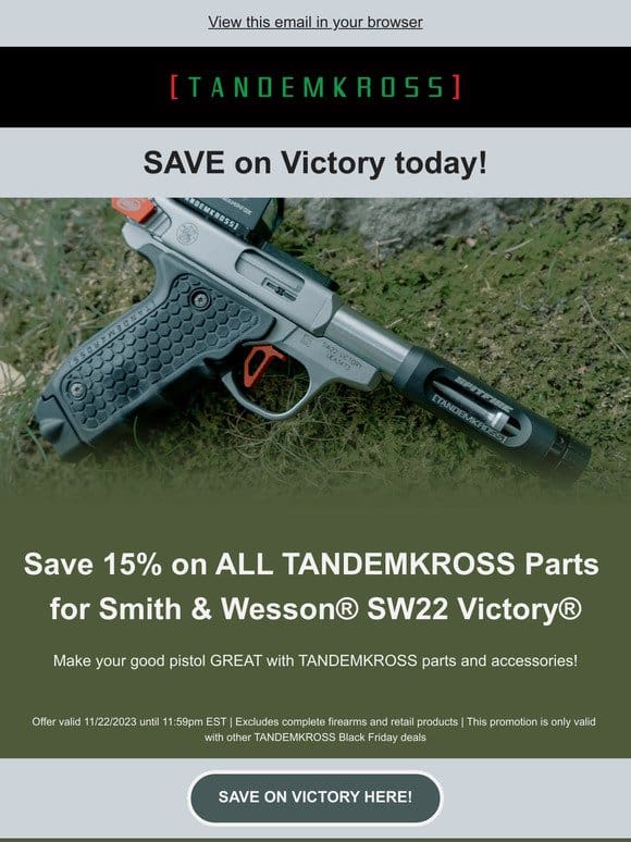 SAVE on SW22 Victory Products!
