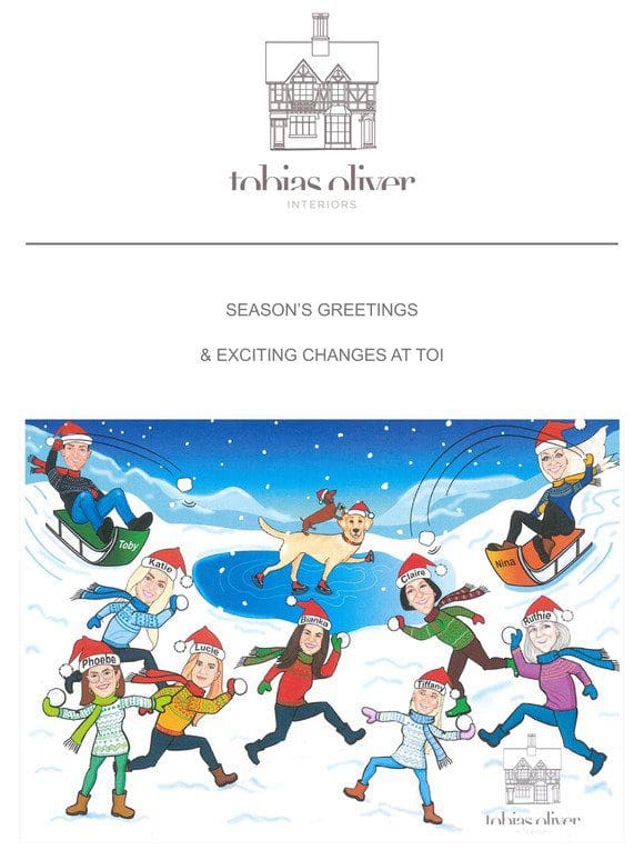 SEASON’S GREETINGS & EXCITING CHANGES AT TOI!