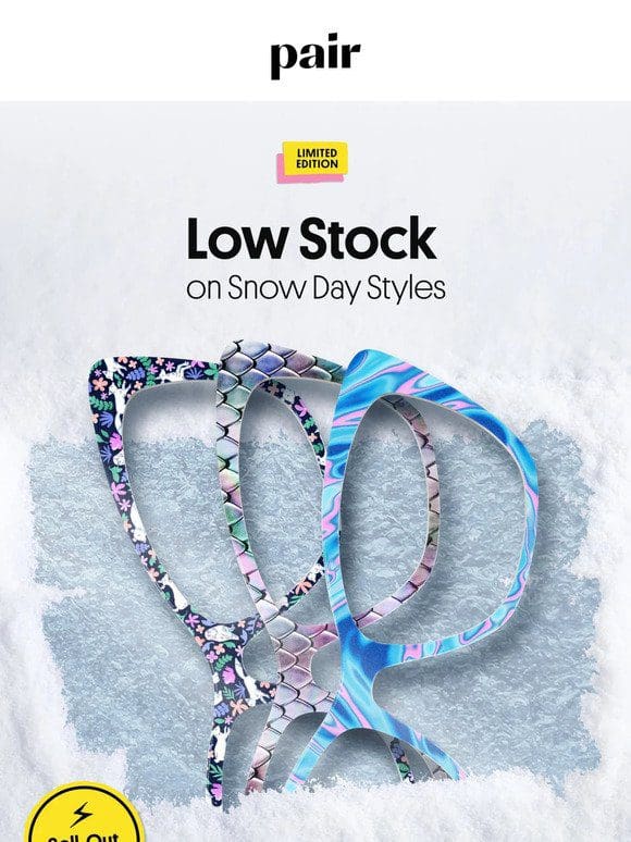SELL-OUT RISK: Snow Day Tops