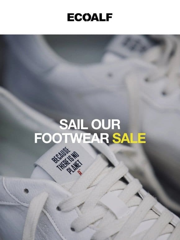 Sail our footwear sale